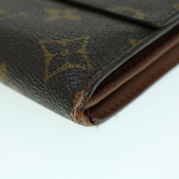 LOUIS VUITTON Monogram Portefeuille Sarah Long Wallet LV Auth - Picture 7 of 13